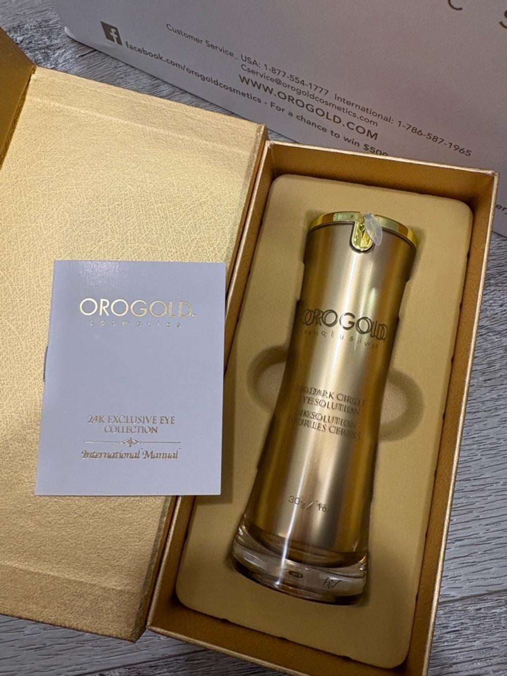 24K Dark Circle Solution Eye Cream - Gold Radiance